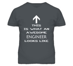 Engineer Looks Like Arrow Simple T Shirt