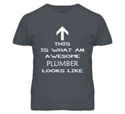 Plumber Looks Like Arrow Simple T Shirt