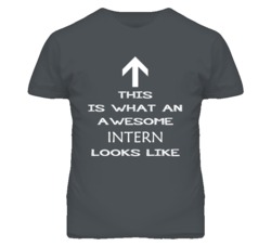 Intern Looks Like Arrow Simple T Shirt