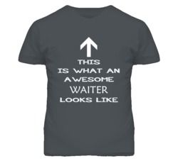Waiter Looks Like Arrow Simple T Shirt