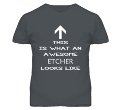 Etcher Looks Like Arrow Simple T Shirt