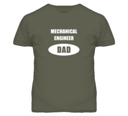Mechanical Engineer Dad Occupation Job Career T Shirt