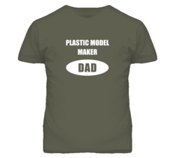 Plastic Model Maker Dad Occupation Job Career T Shirt