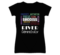 River Administrator Inspirational Words Success Occupation T Shirt