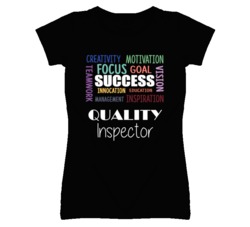 Quality Inspector Inspirational Words Success Occupation T Shirt