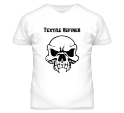 Textile Refiner Skull Design Mens T Shirt