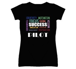 Pilot  Inspirational Words Success Occupation T Shirt