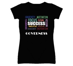 Governess  Inspirational Words Success Occupation T Shirt
