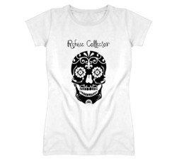 Refuse Collector Skull Design Cool Ladies T Shirt
