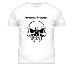 Industrial Hygienist Skull Design Mens T Shirt