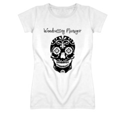 Woodcutting Manager Skull Design Cool Ladies T Shirt