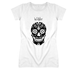 Welder Skull Design Cool Ladies T Shirt