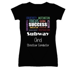 Subway And Streetcar Conductor Inspirational Words Success Occupation 