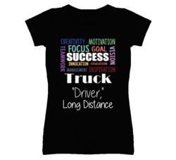 "Truck Driver Long Distance Inspirational Words Success Occupatio