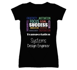 Transportation Systems Design Engineer Inspirational Words Success Occ