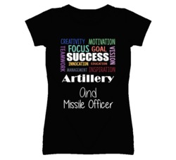 Artillery And Missile Officer Inspirational Words Success Occupation T