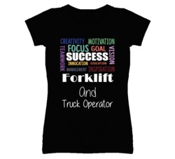 Forklift And Truck Operator Inspirational Words Success Occupation T S