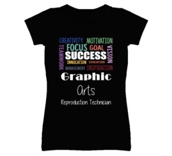 Graphic Arts Reproduction Technician Inspirational Words Success Occup