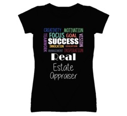 Real Estate Appraiser  Inspirational Words Success Occupation T Shirt