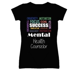 Mental Health Counselor  Inspirational Words Success Occupation T Shir