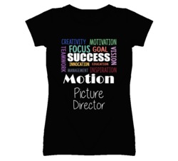 Motion Picture Director  Inspirational Words Success Occupation T Shir
