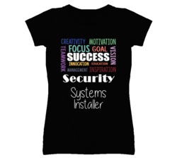 Security Systems Installer  Inspirational Words Success Occupation T S