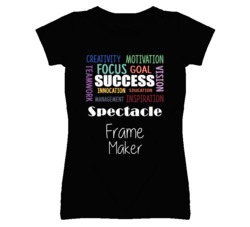 Spectacle Frame Maker  Inspirational Words Success Occupation T Shirt