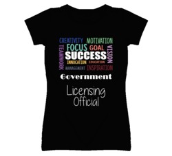 Government Licensing Official  Inspirational Words Success Occupation 