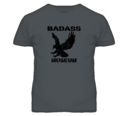 Badass Museum Eagle Patriotic T Shirt