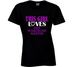 Wardrobe Master This Girl Loves Her Job Fun T Shirt