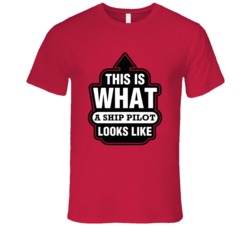 This Is What A Ship Pilot Looks like Fun T Shirt