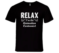 Animation Cartoonist Relax Fun T Shirt