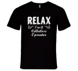 Cellulose Operator Relax Fun T Shirt
