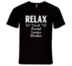 Postal Service Worker Relax Fun T Shirt