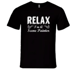 Scene Painter Relax Fun T Shirt
