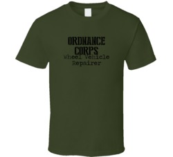 Wheel Vehicle Repairer US Army Military Occupation T Shirt