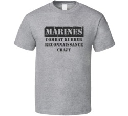 Combat Rubber Reconnaissance Craft Marines T Shirt