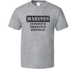 Explosive Ordnance Disposal Marines T Shirt