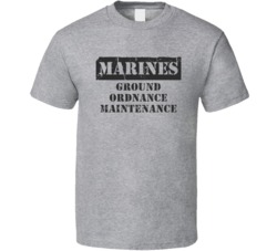 Ground Ordnance Maintenance Marines T Shirt