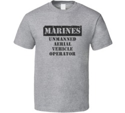 Unmanned Aerial Vehicle Operator Marines T Shirt