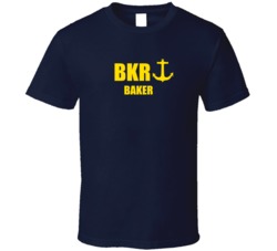 Baker BKR US Navy T Shirt