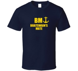 Boatswain's Mate BM US Navy T Shirt