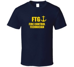 Fire Control Technician FTG US Navy T Shirt