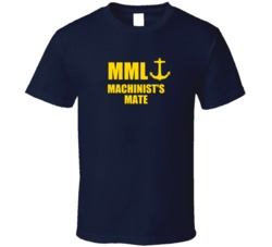 Machinist's Mate MML US Navy T Shirt
