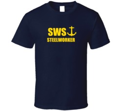 Steelworker SWS US Navy T Shirt