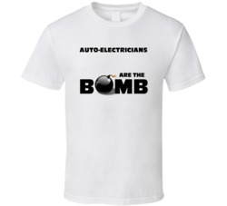 Auto-Electricians Are The Bomb Funny Personalized Job T Shirt