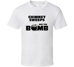 Chimney Sweeps Are The Bomb Funny Personalized Job T Shirt