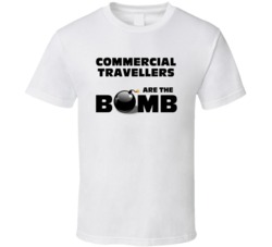Commercial Travellers Are The Bomb Funny Personalized Job T Shirt