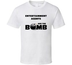 Entertainment Agents Are The Bomb Funny Personalized Job T Shirt