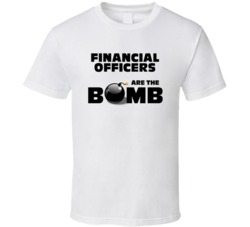 Financial Officers Are The Bomb Funny Personalized Job T Shirt